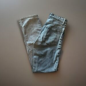 & Denim Womans Denim Light Wash Jeans Distressed -2